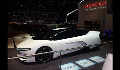 Honda FCV Hydrogen Fuel Cell Electric Vehicle Design Study for 2015 5